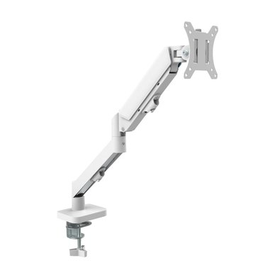 Suporte de Mesa Articulado para 2 Monitores de 17" a 32" Ergofirst, Ajuste com Pistão a Gás, Branco - G16-C024-W