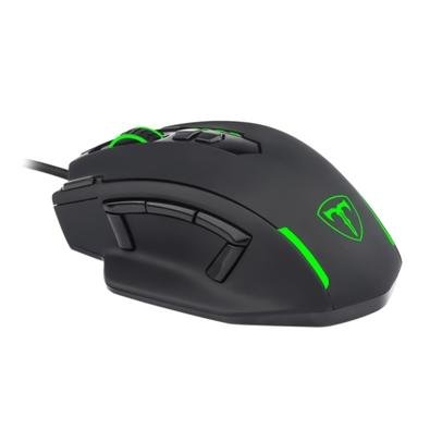 Mouse Gamer T-Dagger Major, RGB, 11 Botões, 8000DPI - T-TGM303