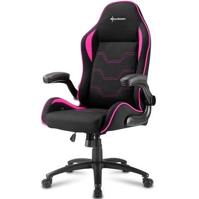 Cadeira Gamer Sharkoon Elbrus 1, Black Pink