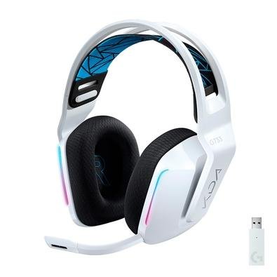 Headset Gamer Sem Fio Logitech G733 K/DA 7.1 Dolby Surround RGB LIGHTSYNC, Blue VOICE, Edição Oficial League of Legends KDA - 981-000989