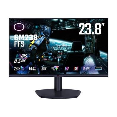 Monitor Gamer Cooler Master 23.8 Full HD, 144 Hz, 0.5ms, HDMI e DisplayPort, DCI-P3 de 90%, HDR - CMI-GM238-FFS-BR