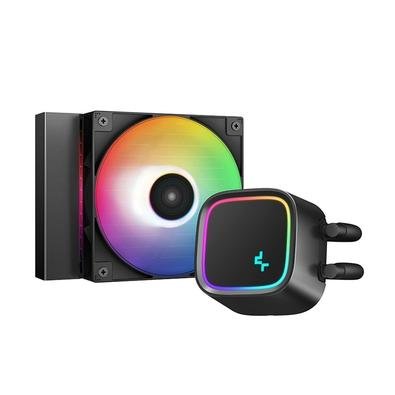 Water Cooler Deepcool LE300, RGB, 120mm, AMD/Intel, Preto - R-LE300-BKLNMC-G-1