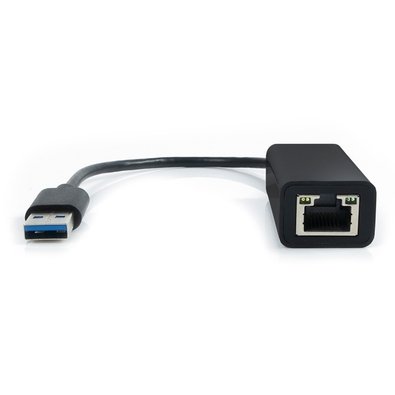Adaptador USB 3.0 para RJ45 Plus Cable, 20 Centímetros - ADP-USBLAN1000BK