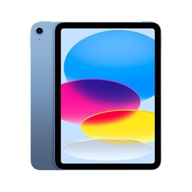 Imagem iPad 10ª Geração Apple, Tela 10.9", 256GB, Chip A14 Bionic, Wi-Fi, Câmera Traseira 12MP, iPadOS 18, Azul - MPQ93BZ/A