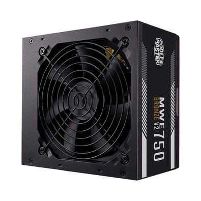 Fonte Cooler Master MWE Bronze V2 Full Range, 750W, 80 Plus Bronze, PFC Ativo, sem cabo, Preto - MPE-7501-ACAAW-BBR