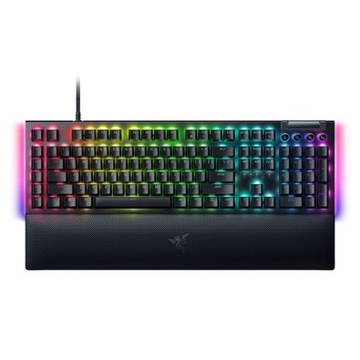 Teclado Gamer Mecânico Razer BlackWidow V4, RGB Chroma, Switches Green, Layout US - RZ03-04690200