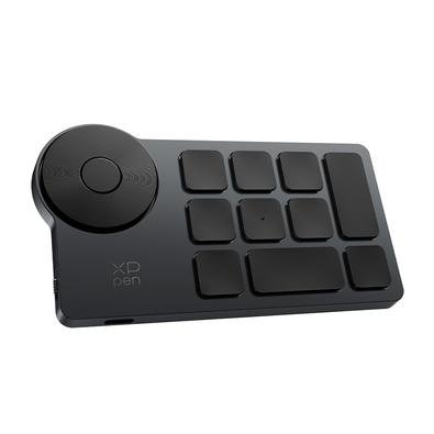 Teclado De Atalho XP-PEN, Bluetooth, 11 Teclas, USB-C, Preto e Cinza - ACK05