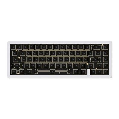 Base para Teclado Gamer Akko Kit Diy SPR67, Branco, ANSI