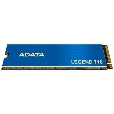 SSD PCIe ADATA, 256GB, NVMe, Leitura: 2.400MB/s e Gravação: 1.800MB/s, Azul - ALEG-710-256GCS