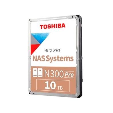 HD Toshiba N300 PRO, 10TB, 7200 RPM, NAS, 3.5', SATA - HDWG71AXZSTB