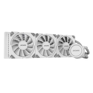 Water Cooler PCYes Sangue Frio 3, 360mm, AMD e Intel, Branco - WCSF3360WGBR