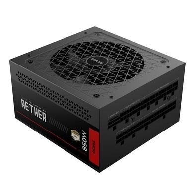 Fonte PCyes Aether, 850W, Cybenetics Gold, Modular, PFC Ativo, Preto - 850WFMG