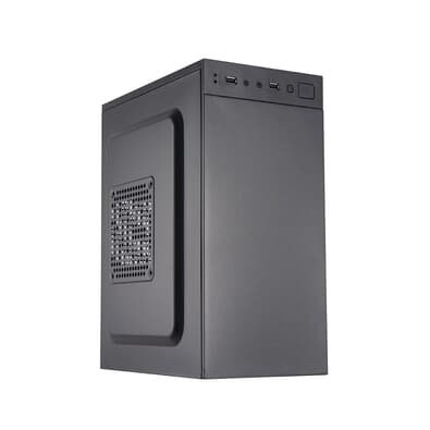 Gabinete Bluecase BG-2003, Mid tower, Com fonte 200W, 2 USB Frontal, Micro ATX e Mini ITX, Preto - BG-2003BX