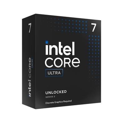 Processador Intel Core Ultra 7-265KF, 5.5GHz, Até 20 Núcleos, Com suporte a PCIe 5.0 e 4.0 e suporte a DDR5 - BX80768265KF