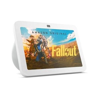 Echo Show 8 3ª Geração Amazon, Smart Display com Áudio Espacial, Hub de Casa Inteligente e Alexa, Câmera 13MP, Branca - B0BLS36SHC