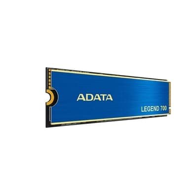 SSD Adata Legend 700, 256 GB, M.2 2280, PCIe Gen3x4, NVMe 1.3, Leitura 1900 MB/s, Gravação 1000 MB/s, Azul - ALEG-700-256GCS