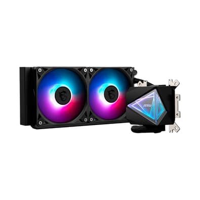 Water Cooler MSI MAG Coreliquid I240, ARGB, 240mm, Intel e AMD, Preto - MAG CORELIQUID I240