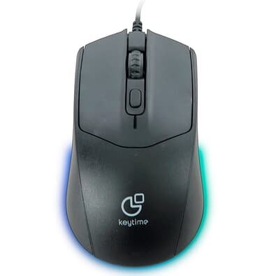 Mouse Keytime Vanguard, RGB, 2400DPI, USB 2.0, Preto - KYT00005