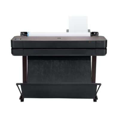 Impressora Plotter HP DesignJet T630 de 24Pol, Thermal Inkjet, USB 2.0, Wi-Fi e Gigabit Ethernet, Preto - 5HB09A#B1K