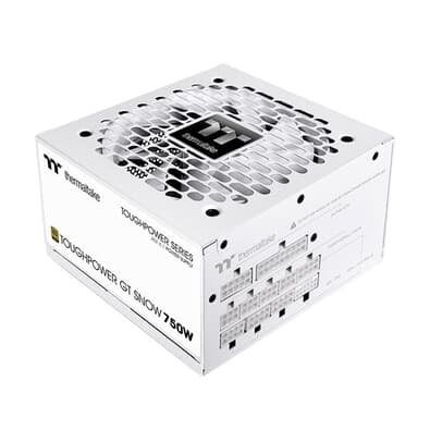 Fonte Thermaltake Toughpower Gt Snow 750w, Fully Modular, 80 Plus Gold, Branco Ps-tpt-0750fnfagb-w