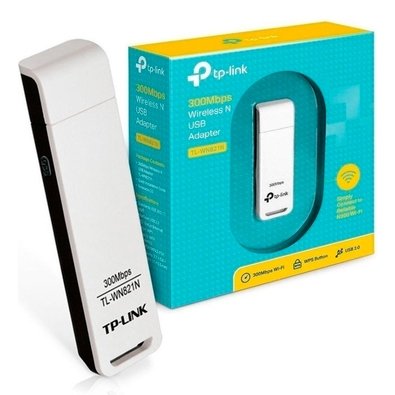 Adaptador Wireless TP-Link TL-WN821N, USB, 300M