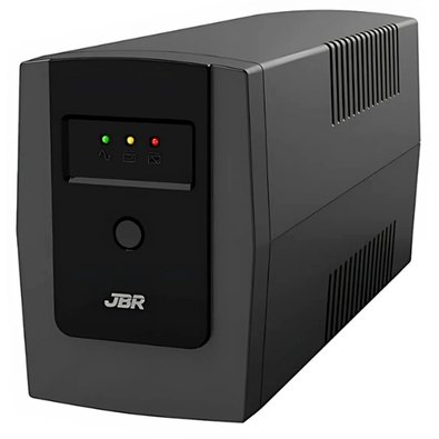 Nobreak JBR Guard, 600 VA, Mono, 120-120v, Preto - GUARD600M1