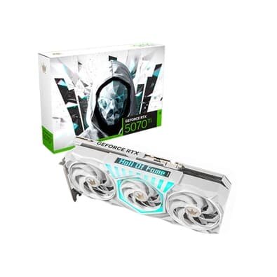 Placa de Vídeo Galax GeForce RTX 5070 TI HOF Gaming, 16GB, GDDR7, 2610 MHz, 256 bits, Triple Fan - 57IZN6MDDPWT