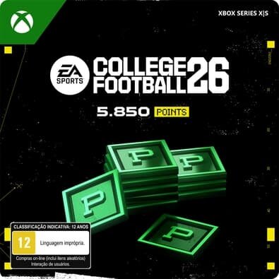 5.850 College Football Points para melhorar seu elenco do Ultimate Team?.