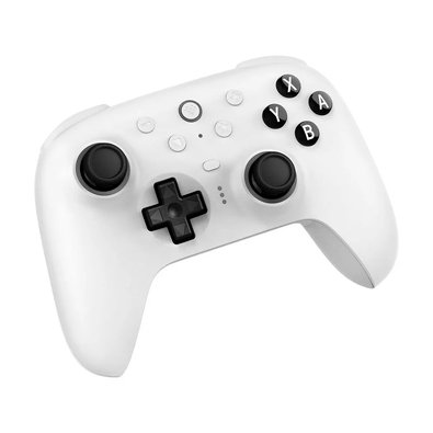 Controle Wireless 8BitDo Ultimate 2, Efeito Hall, Bluetooth, com Dock, p/ Switch, PC e Mobile, Branco - 80ND01
