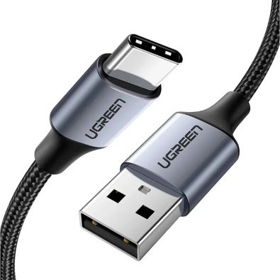Cabo Trançado Ugreen, USB para Tipo C, 2m - UG-60128
