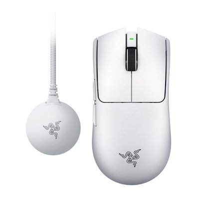 Mouse Gamer Sem Fio Razer Viper V4 Pro, 50.000 DPI, Ultra-Leve, Sensor Óptico Focus Pro, Branco - RZ01-05630200