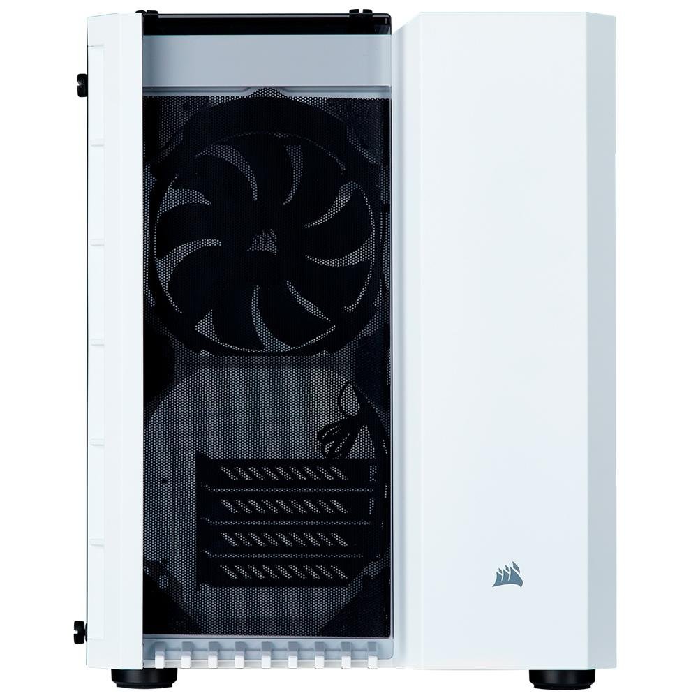 Gabinete Gamer Corsair Crystal Series 280X, Lateral em Vidro Temperado, Branco - CC-9011136-WW