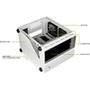 Gabinete Gamer Corsair Crystal Series 280X, Lateral em Vidro Temperado, Branco - CC-9011136-WW