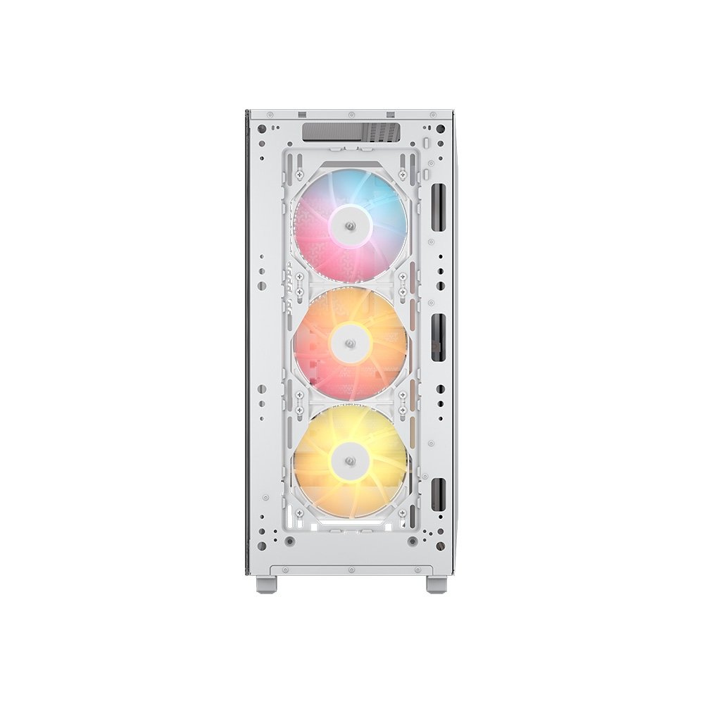 Gabinete Gamer Corsair 3200D RS ARGB, Mid-Tower, Performance, Lateral em Vidro Temperado, Branco - CC-9011345-WW Gabinete Gamer Corsair 3200D RS ARGB, Mid-Tower, Performance, Lateral em Vidro Temperado, Branco - CC-9011345-WW