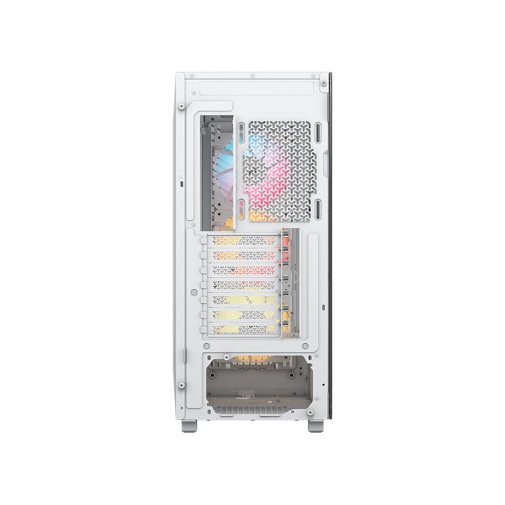 Gabinete Gamer Corsair 3200D RS ARGB, Mid-Tower, Performance, Lateral em Vidro Temperado, Branco - CC-9011345-WW Gabinete Gamer Corsair 3200D RS ARGB, Mid-Tower, Performance, Lateral em Vidro Temperado, Branco - CC-9011345-WW