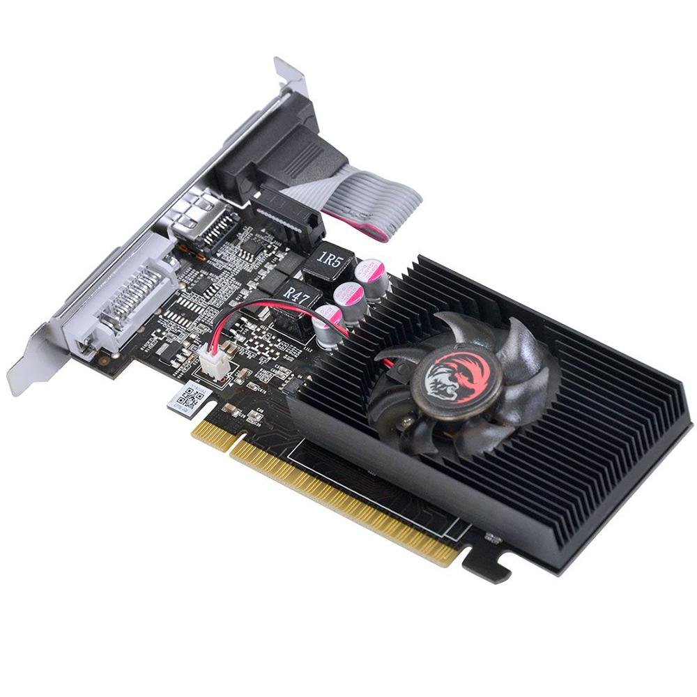 Placa de Vídeo PCYes NVIDIA GeForce GT 730 4GB, DDR3 - PW730GT12804D3LP Placa de Vídeo PCYes NVIDIA GeForce GT 730 4GB, DDR3 - PW730GT12804D3LP