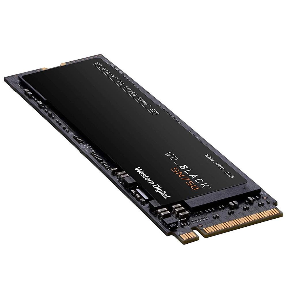 SSD WD Black SN750, 500GB, M.2 NVMe | KaBuM!