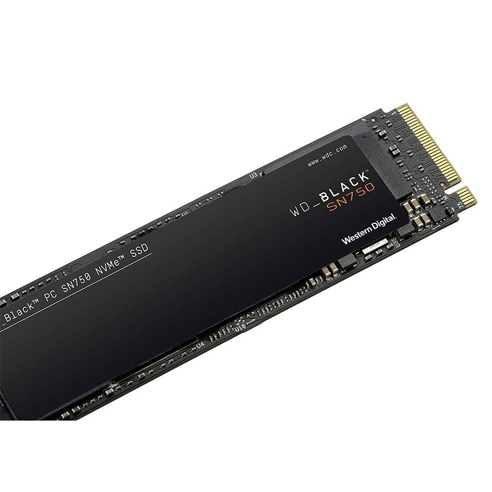 SSD WD Black SN750, 500GB, M.2 NVMe | KaBuM!
