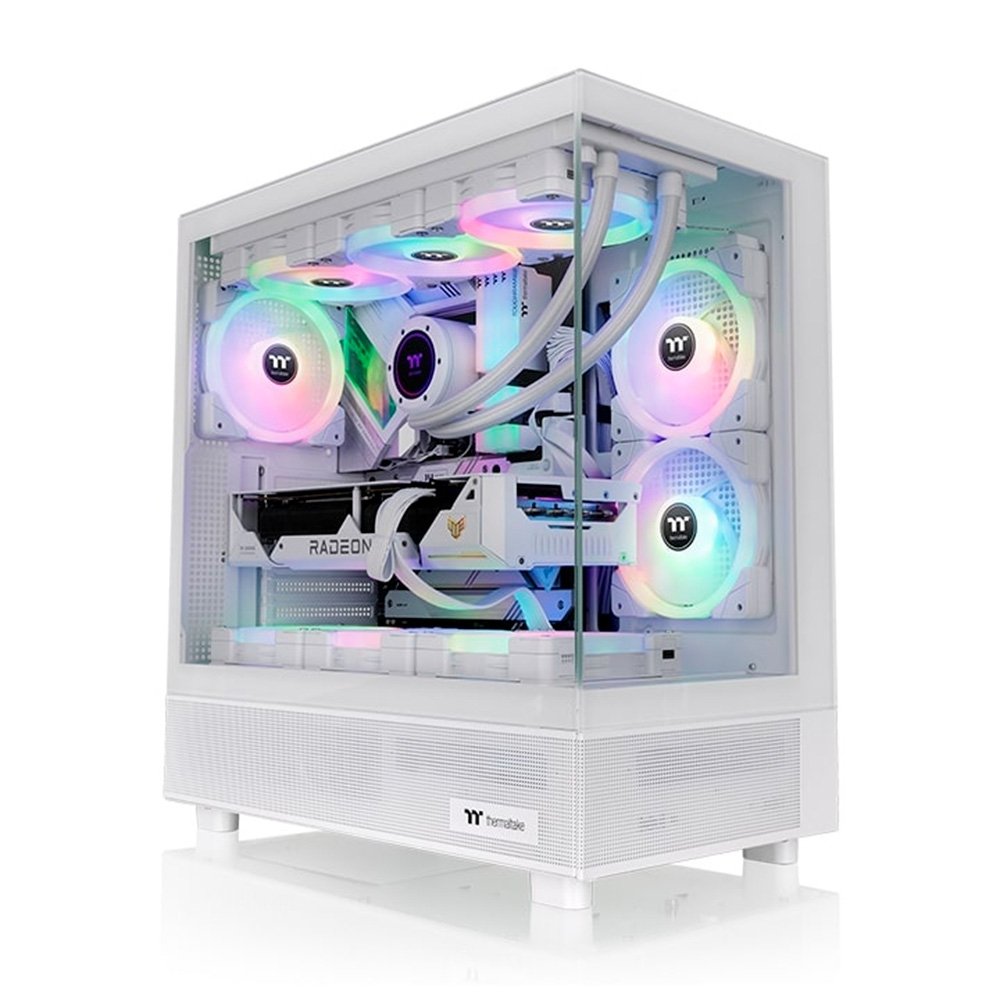 Gabinete Gamer Thermaltake View 270 Plus TG ARGB, Mid-Tower, Lateral em Vidro, 3x FANs ARGB, Snow White - CA-1Y7-00M6WN-01 Gabinete Gamer Thermaltake View 270 Plus TG ARGB, Mid-Tower, Lateral em Vidro, 3x FANs ARGB, Snow White - CA-1Y7-00M6WN-01