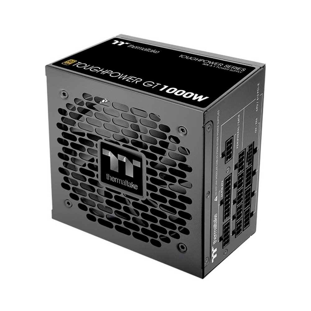 Fonte Thermaltake Toughpower GT, 1000W, 80 Plus Gold, Full Modular, PFC Ativo, Preto - PS-TPT-1000FNFAGB-3 Fonte Thermaltake Toughpower GT, 1000W, 80 Plus Gold, Full Modular, PFC Ativo, Preto - PS-TPT-1000FNFAGB-3
