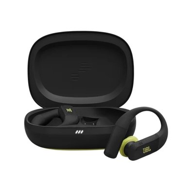 Fone de Ouvido JBL Endurance Peak 4, TWS, Bluetooth, À Prova D'água, Preto - JBLENDUPEAK4BLKLBR