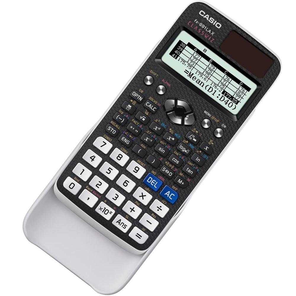 Calculadora Científica Casio 553 Funções, Visor Natural, Dígitos 10+2, Alimentação Solar e Bateria - FX-991LAX Calculadora Científica Casio 553 Funções, Visor Natural, Dígitos 10+2, Alimentação Solar e Bateria - FX-991LAX