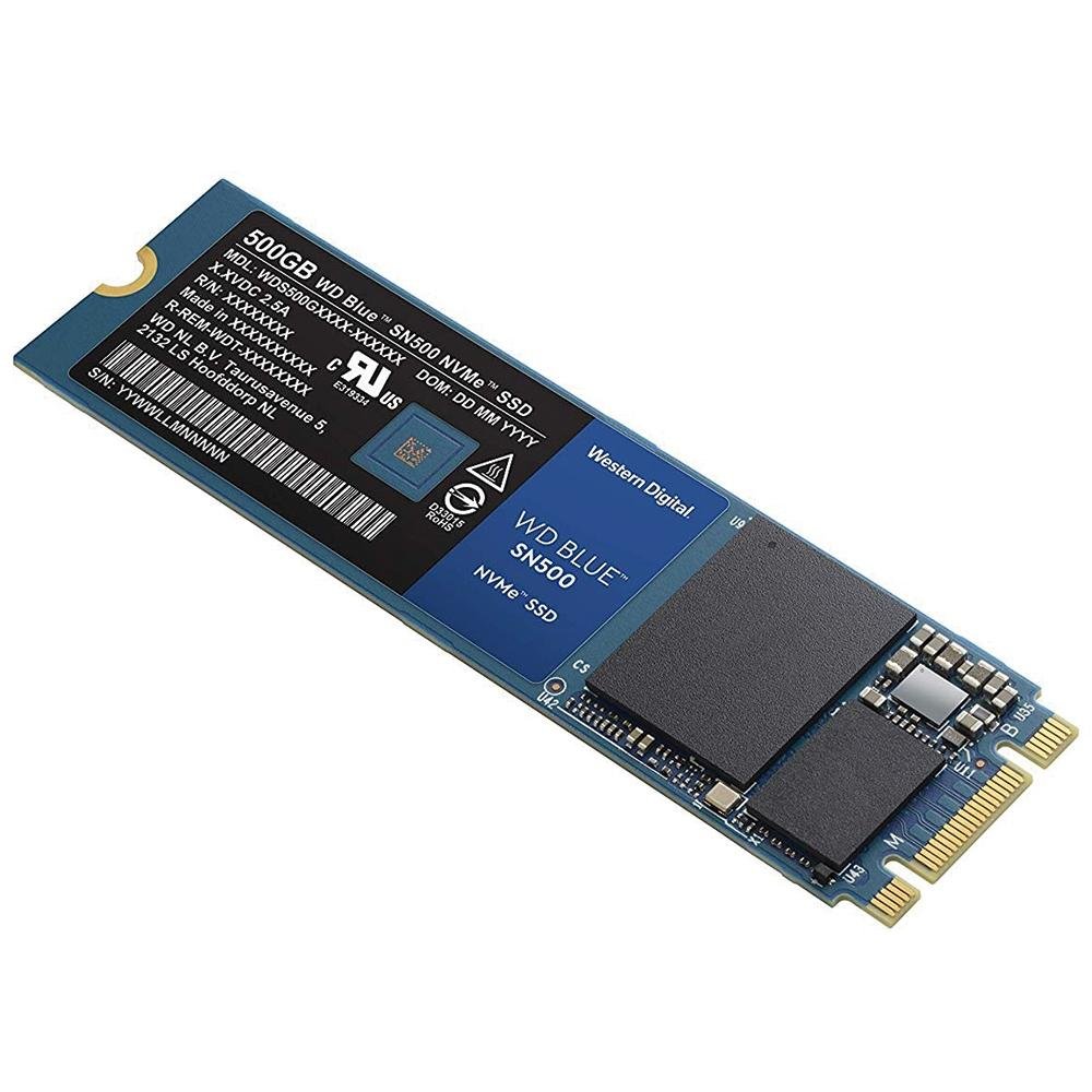 SSD WD Blue SN500, 500GB, M.2 NVMe | KaBuM!