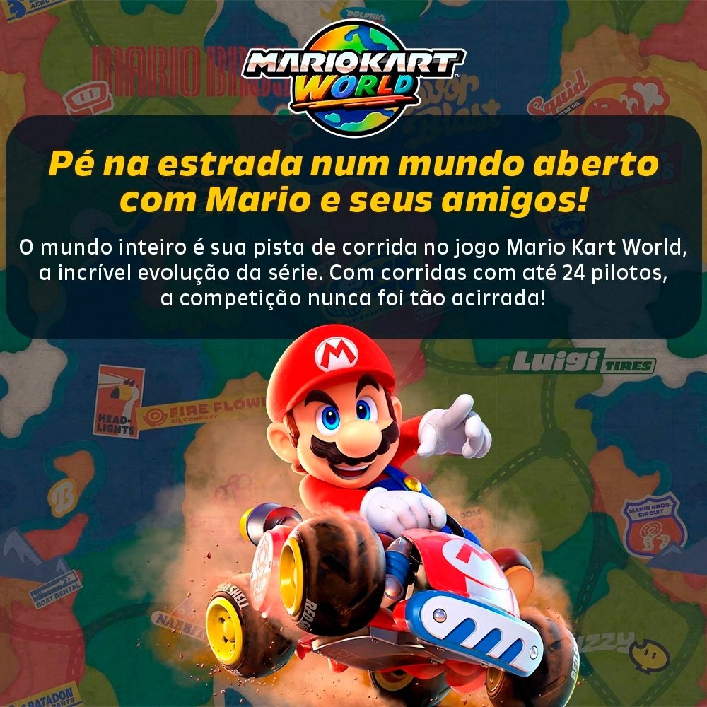 Mario Kart e Donkey Kong Nintendo Switch 2
