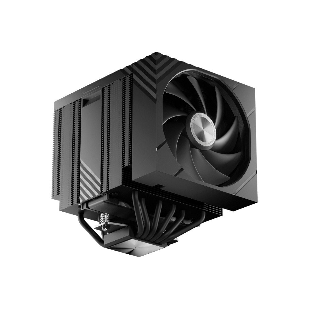 Air Cooler TRYX Turris T620, Dual Tower, Display LCD 5 Polegadas, 6 Heat Pipes, 2 Ventoinhas 120mm, AMD e Intel, Preto - H-T620N-DM2M-G0K Air Cooler TRYX Turris T620, Dual Tower, Display LCD 5 Polegadas, 6 Heat Pipes, 2 Ventoinhas 120mm, AMD e Intel, Preto - H-T620N-DM2M-G0K