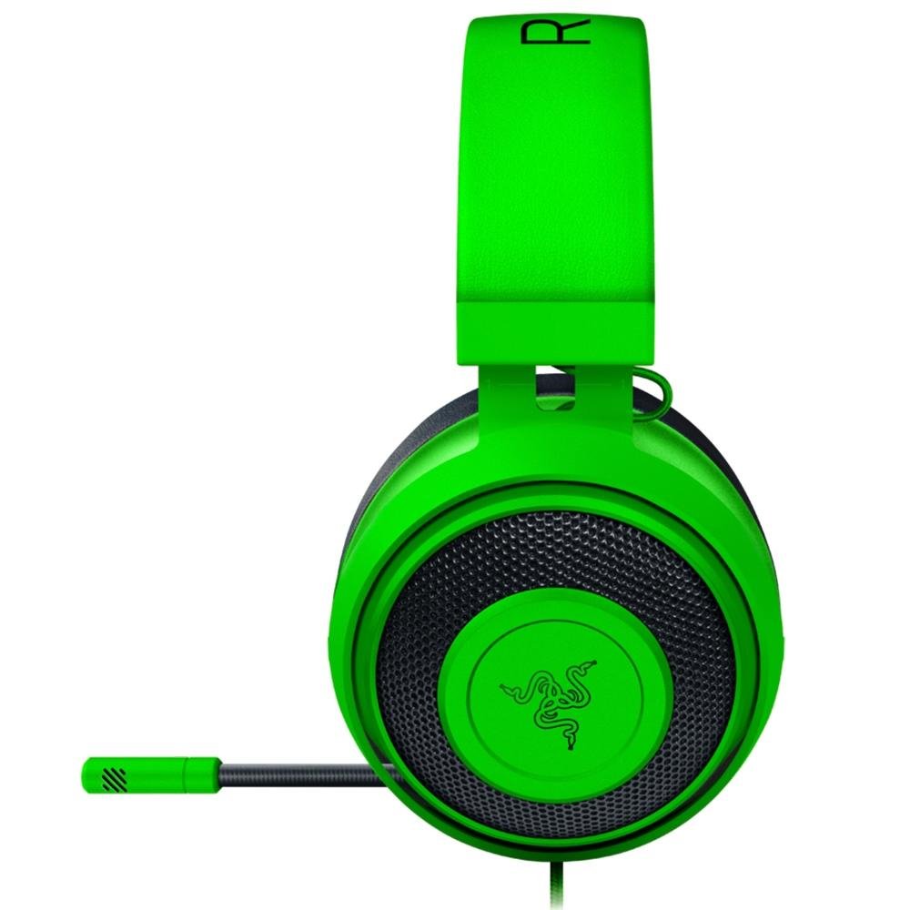 Headset Gamer Razer Kraken, Drivers 50mm, Verde | KaBuM!