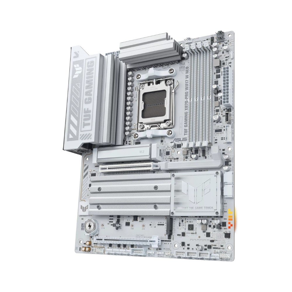 Placa Mãe TUF GAMING X870-PRO WIFI7 W NEO, AMD AM5, ATX, DDR5, Wi-fi 7, Branco - 90MB1NY0-M0EAY0 Placa Mãe TUF GAMING X870-PRO WIFI7 W NEO, AMD AM5, ATX, DDR5, Wi-fi 7, Branco - 90MB1NY0-M0EAY0