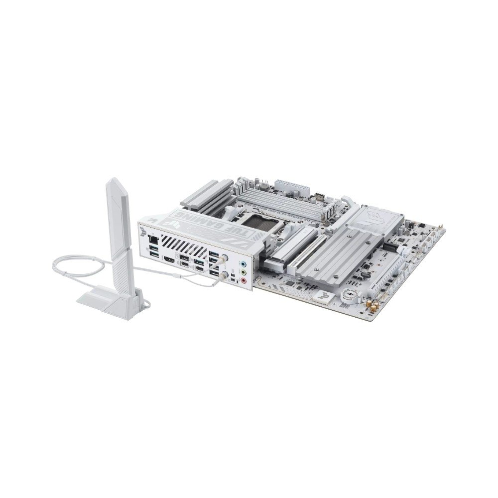 Placa Mãe TUF GAMING X870-PRO WIFI7 W NEO, AMD AM5, ATX, DDR5, Wi-fi 7, Branco - 90MB1NY0-M0EAY0 Placa Mãe TUF GAMING X870-PRO WIFI7 W NEO, AMD AM5, ATX, DDR5, Wi-fi 7, Branco - 90MB1NY0-M0EAY0