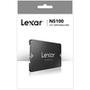 SSD Lexar NS100, 512GB, SATA III, 2.5", Leitura: 550MB/s, Preto - LNS100-512RBNA