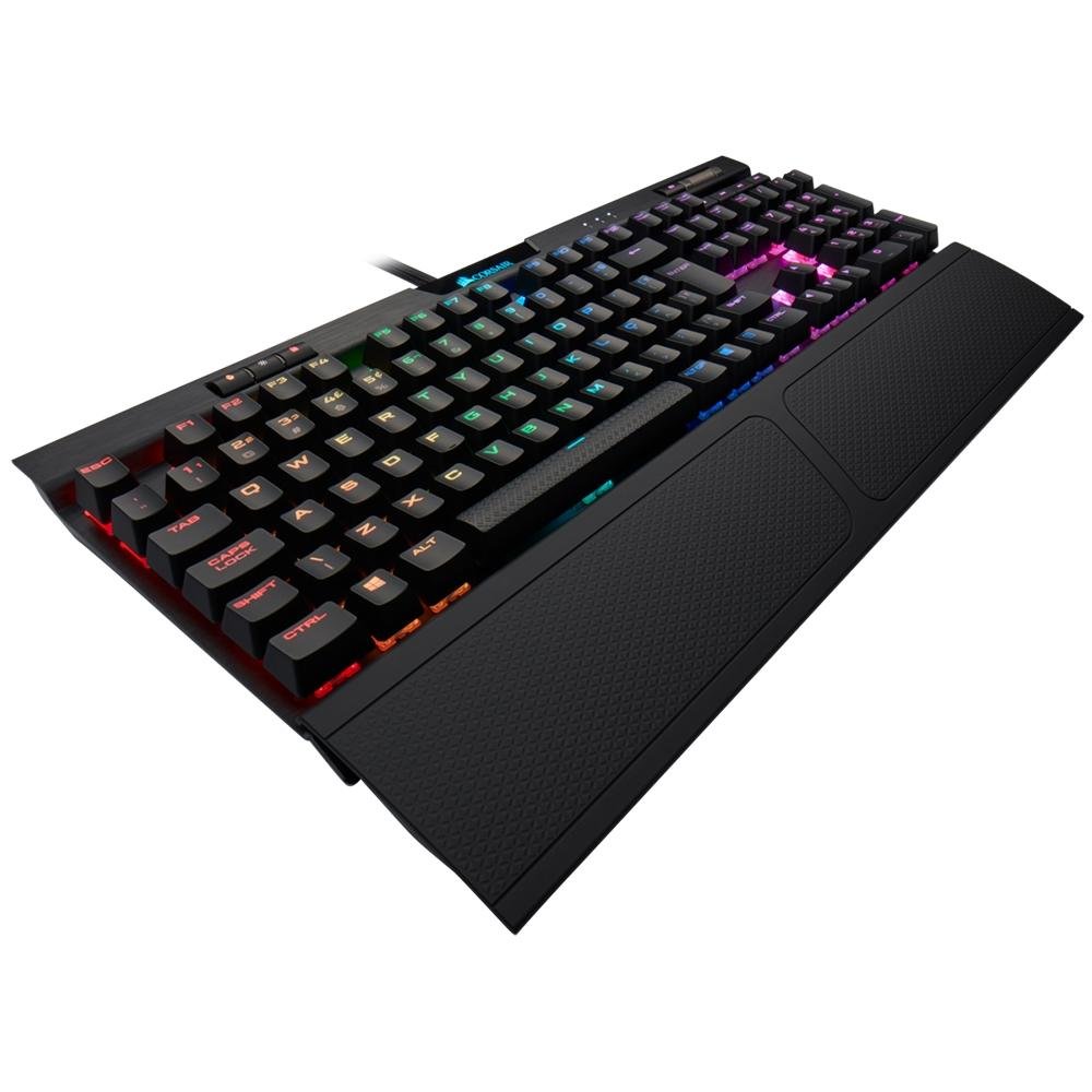 Teclado Mecânico Gamer Corsair K70 MK.2 Rapidfire, RGB, Switch